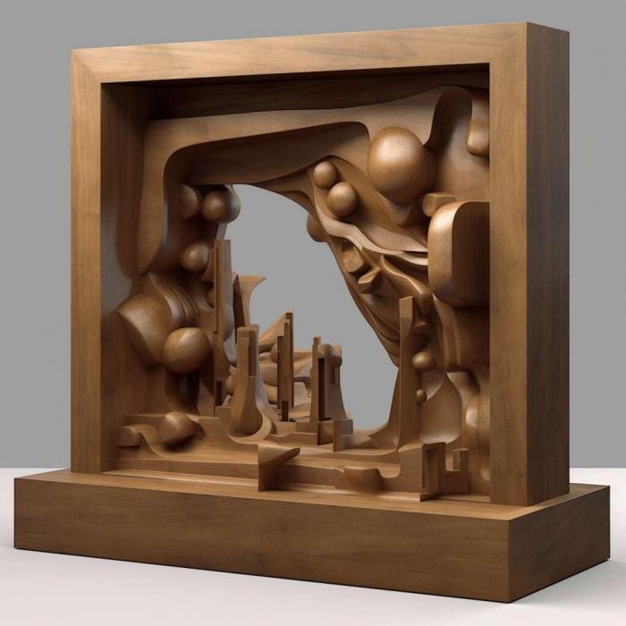 نموذج ثلاثي الأبعاد لآلة CNC 3D Art 